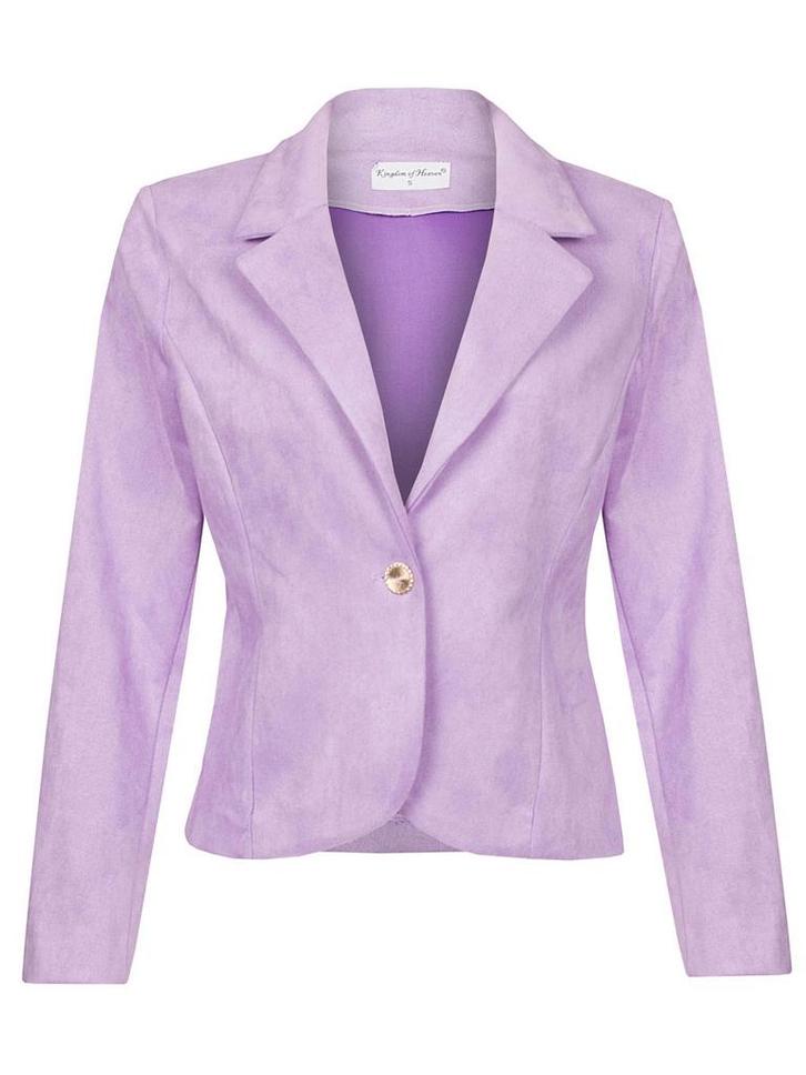 Blazer Simone Lila XXL (44), damesjasje, Kleding | Dames, Jasjes, Kostuums en Pakken, Verzenden
