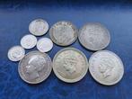 Europa, Engeland, Nederland. George IV. Lot of 9 silver, Postzegels en Munten, Munten | Europa | Niet-Euromunten