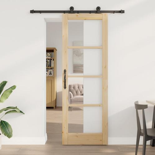 vidaXL Draaiende Deur met Bevestigingsset ORKDAL73,5x211, Doe-het-zelf en Verbouw, Deuren en Horren, Nieuw, Verzenden