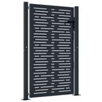 Sierpoort Antraciet 105x130cm - Retourdeal! Design!, Tuin en Terras, Tuinhekken en Hekwerk, Met poort, Nieuw, Ophalen of Verzenden