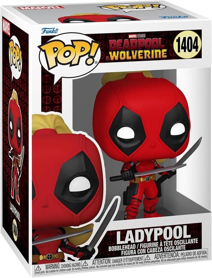Funko Pop! - Marvel Deadpool 3 - Ladypool #1404 | Funko -, Verzamelen, Poppetjes en Figuurtjes, Nieuw, Verzenden