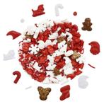PME Kerstman Sprinkle Mix (Out of the Box) 60g, Verzenden, Nieuw
