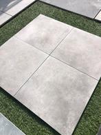 keramische terrastegels 60x60x3 cm licht grijs nuance, Nieuw, Keramiek, 10 m² of meer, Terrastegels