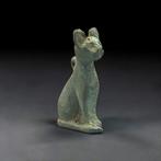 Replica van het oude Egypte Bronzen beeld van zittende