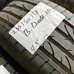 2 x Bridgestone Dueler HP Sport 235-50-18 Zomerbanden 7,5mm, 18 inch, Gebruikt, Ophalen of Verzenden, 235 mm