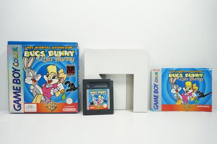 Het Wortel Avontuur Bugs Bunny And Lola Bunny - DMG-ABLP-HOL, Spelcomputers en Games, Games | Nintendo Game Boy, Zo goed als nieuw