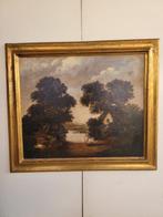 Franse school (XIX) - Paesaggio, Antiek en Kunst