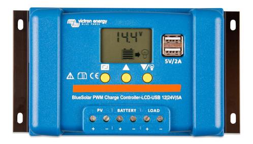 Victron BlueSolar PWM LCD_USB 12V / 24V 5A, Watersport en Boten, Accessoires en Onderhoud, Verzenden
