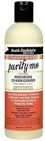 Aunt Jackies Flaxseed Purify Me Co-Wash. 12oz, Sieraden, Tassen en Uiterlijk, Uiterlijk | Haarverzorging, Nieuw, Verzenden