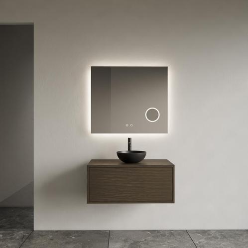 Onderkast Gliss Design Joa Charcoal 80 CM Incl. Topplaat, Doe-het-zelf en Verbouw, Sanitair, Bad, Nieuw, Ophalen of Verzenden