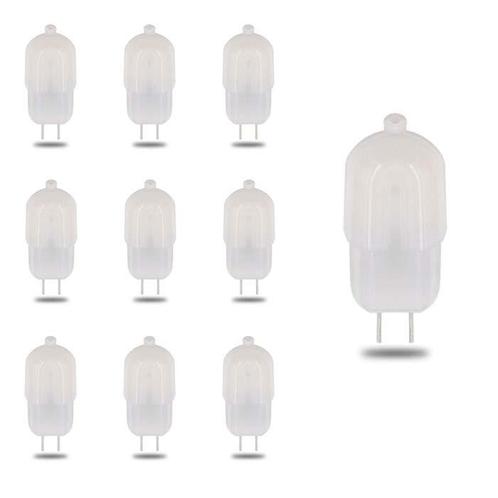 Set van 10 LED lampen G4-GU4 | 12 volt | 1.6 watt | 2700K wa, Huis en Inrichting, Lampen | Losse lampen, Overige typen, Nieuw