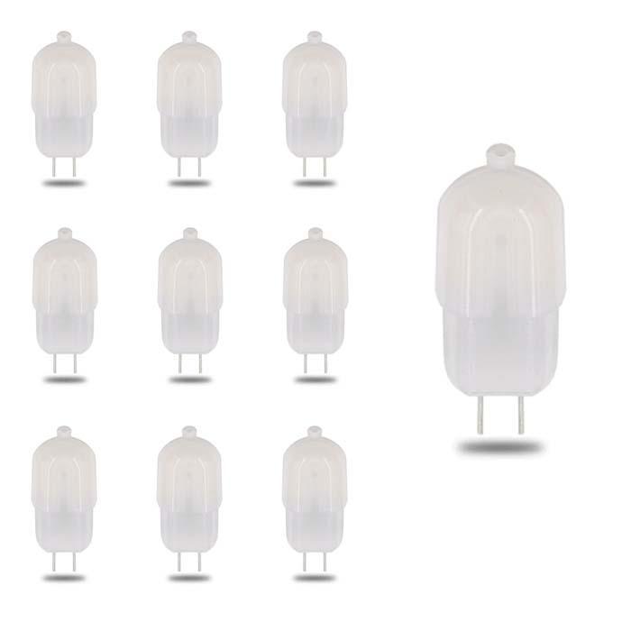 Set van 10 LED lampen G4-GU4 | 12 volt | 1.6 watt | 2700K wa, Huis en Inrichting, Lampen | Losse lampen, Overige typen, Nieuw