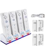 Oplaadstation Voor 4 Nintendo Wii Remotes - Batterij Oplader, Spelcomputers en Games, Verzenden, Nieuw