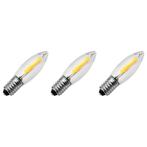 Reserve Kerstlampjes E10 LED Filament - 3 stuks - 10-55V -, Diversen, Kerst, Verzenden, Nieuw