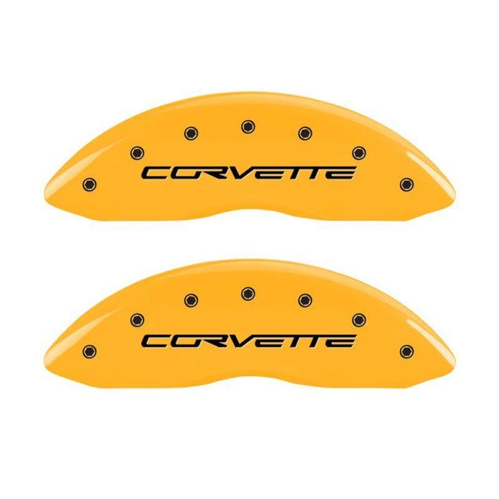 MGP 4 Caliper Covers Engraved Front & Rear C6/Corvette, Auto-onderdelen, Remmen en Aandrijving, Ophalen of Verzenden