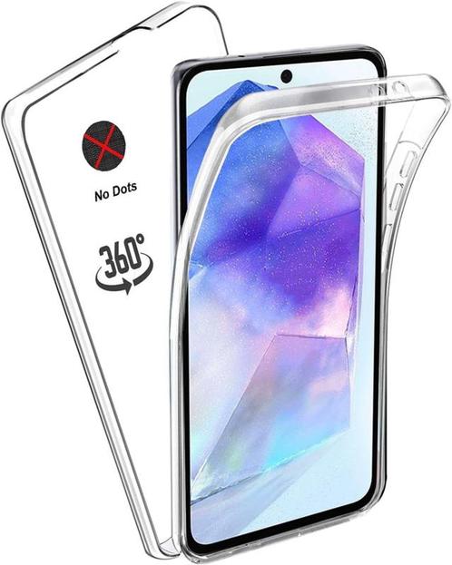 Galaxy A55 5G 360° Ultra Clear Hybrid PC + TPU Hoesje, Telecommunicatie, Mobiele telefoons | Hoesjes en Frontjes | Samsung, Nieuw