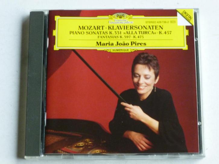 Mozart - Klaviersonaten 331, 457 / Maria Joao Pires, Cd's en Dvd's, Cd's | Klassiek, Zo goed als nieuw, Verzenden