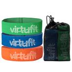 VirtuFit Mini Weerstandsbanden set - Katoen - 3 Stuks -, Sport en Fitness, Fitnessmaterialen, Nieuw, Verzenden