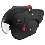 ROOF Boxer Alpha - Mat Zwart, Motoren, Kleding | Motorhelmen, Verzenden, Nieuw met kaartje, S, Systeemhelm