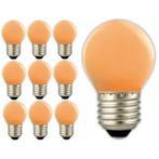 Calex LED kogellamp 240V 1W 12lm E27 Oranje (E27 LED), Verzenden, Nieuw
