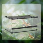 TRUUSK Glazen Terrarium voor Reptielen - Verhoogde en Waterd, Dieren en Toebehoren, Verzenden, Nieuw
