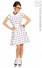 Jurk 50s wit met petticoat, Kleding | Dames, Ophalen of Verzenden, Nieuw