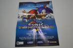 Sonic Heroes Gamecube Poster, Verzenden, Zo goed als nieuw