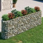 vidaXL Gabion plantenbak verhoogd 330x50x100 cm, 100 cm of meer, Verzenden, Nieuw, Metaal