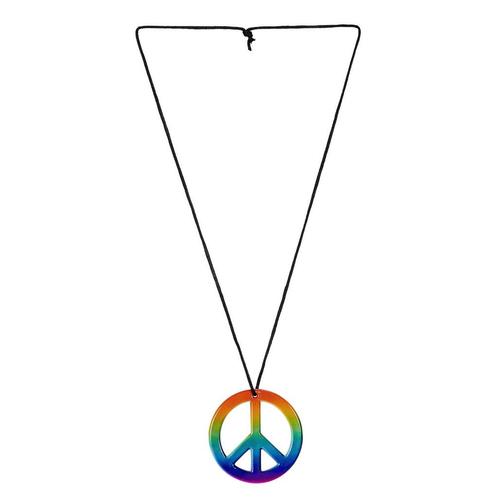 Gekleurde Hippie Ketting Regenboog, Hobby en Vrije tijd, Feestartikelen, Nieuw, Verzenden