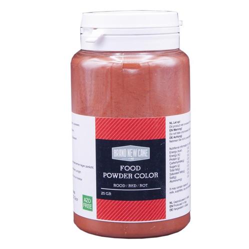 BrandNewCake Kleurpoeder Rood 25g (vette massa), Hobby en Vrije tijd, Taarten en Cupcakes maken, Nieuw, Verzenden