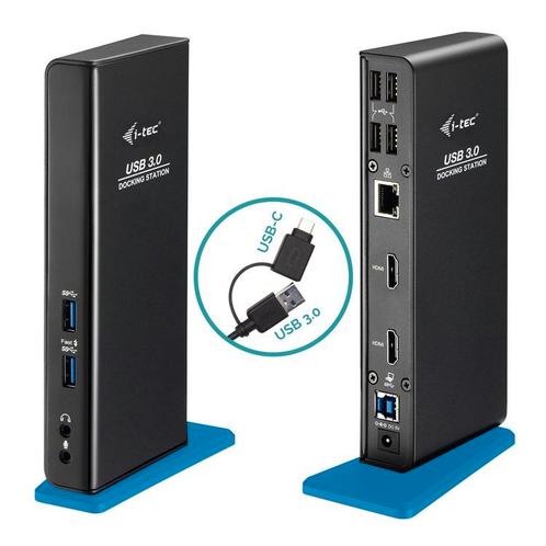 i-tec USB 3.0/USB-C Dual HDMI Docking, Computers en Software, Laptop-opladers, Verzenden