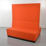 Frontseat treinbank, oranje, 160 x 130 cm, Zakelijke goederen, Kantoor en Winkelinrichting | Kantoormeubilair en Inrichting, Ophalen of Verzenden