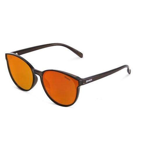 Zonnebril - Bruin - SINTEC® Oranje SINNER - Kyoto, Sieraden, Tassen en Uiterlijk, Zonnebrillen en Brillen | Dames, Nieuw, Verzenden
