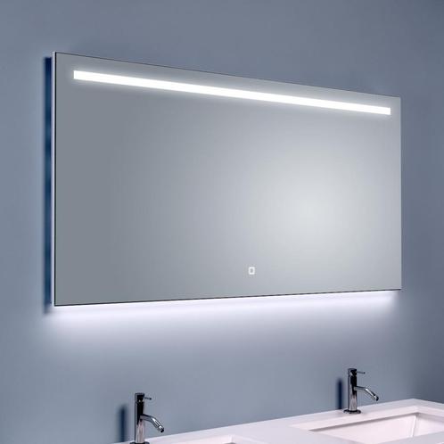 BWS Ambi Two LED Spiegel Dimbaar Condensvrij 120x60 cm, Doe-het-zelf en Verbouw, Sanitair, Bad, Nieuw, Ophalen of Verzenden