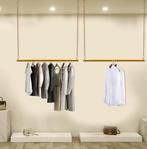 Gouden Kledingrek Metaal –Verstelbaar 180 cm en Ruimtebespar, Kleding | Dames, Verzenden, Nieuw