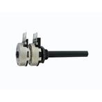 Potmeter - plastic 6mm 2x 220K Lin - Per 1 stuks, Doe-het-zelf en Verbouw, Verzenden, Nieuw