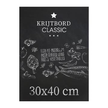 Krijtbord Classic 30x40 cm Zonder Ophangsysteem beschikbaar voor biedingen