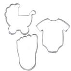 BrandNewCake Uitsteker Set Geboorte 3st., Hobby en Vrije tijd, Taarten en Cupcakes maken, Verzenden, Nieuw