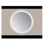 Spiegel Rond Sanicare Q 120 cm Ambi Warm White LED PP, Nieuw, Rond, Ophalen of Verzenden