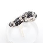 Ring - 18 karaat Witgoud - 0.88ct. tw. Diamant (Natuurlijk), Sieraden, Tassen en Uiterlijk, Ringen, Nieuw