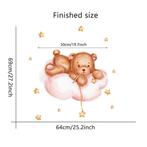 Beertjes slinger van vilt met beige en bruine vlaggen, Verzenden, Nieuw, Wanddecoratie