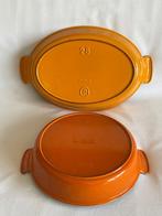 Le Creuset France , twee professionele ovenschalen Nr 22 &, Antiek en Kunst