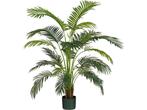 Mica Decorations Areca Palm Kunstplant in Pot - H134 x Ø50, Verzenden, Nieuw