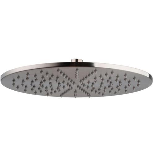 BWS Danielle Hoofddouche Rond 30 X 0.8 cm Geborsteld Staal, Doe-het-zelf en Verbouw, Sanitair, Kraan, Nieuw, Ophalen of Verzenden