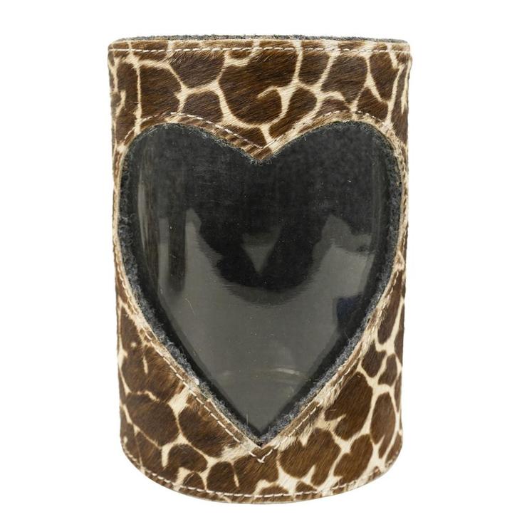 windlicht koe hart giraf 20cm*, Huis en Inrichting, Woonaccessoires | Overige, Verzenden