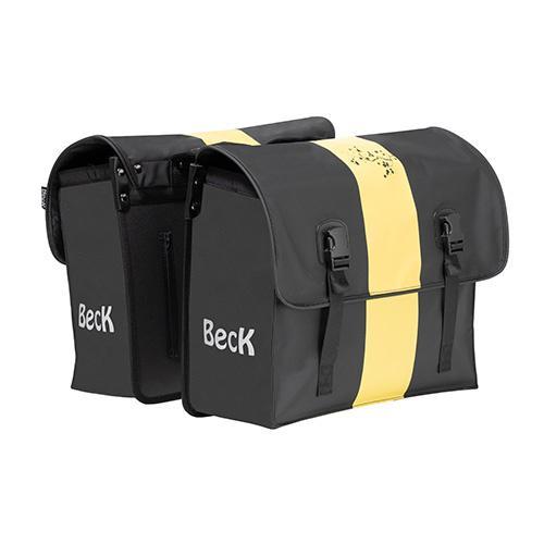 Beck Dubbele Fietstas Classic Lemon Drop, Fietsen en Brommers, Fietsaccessoires | Fietstassen, Nieuw, Verzenden