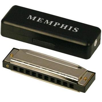 Blues Mondharmonica in C  | Extra Lesboek (NED)  € 2,- beschikbaar voor biedingen
