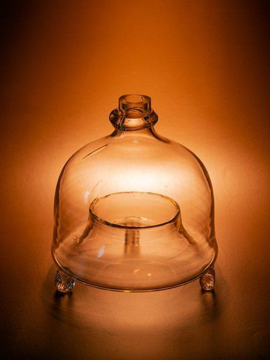 Wasptrap - Fles - Glas, Antiek en Kunst, Antiek | Glas en Kristal