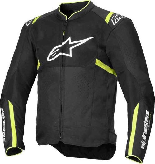 Alpinestars T-SPS Air V2 Zwart Fluo Geel Motorjas, Motoren, Kleding | Motorkleding, Heren, Nieuw met kaartje, Jas | textiel, Verzenden