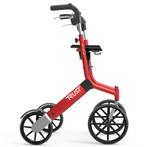 TrustCare lets go out lichtgewicht rollator - Rood, Ophalen of Verzenden, Nieuw